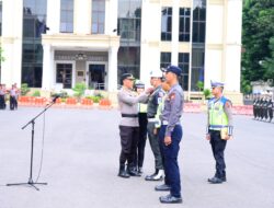 Irwasda Polda Jambi Pimpin Apel Gelar Pasukan Operasi Keselamatan 2026