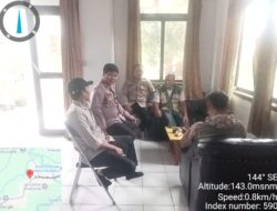 Kanit bimas Beserta bhabinmas Polres Lebak Silaturahmi ke BPP Muncang