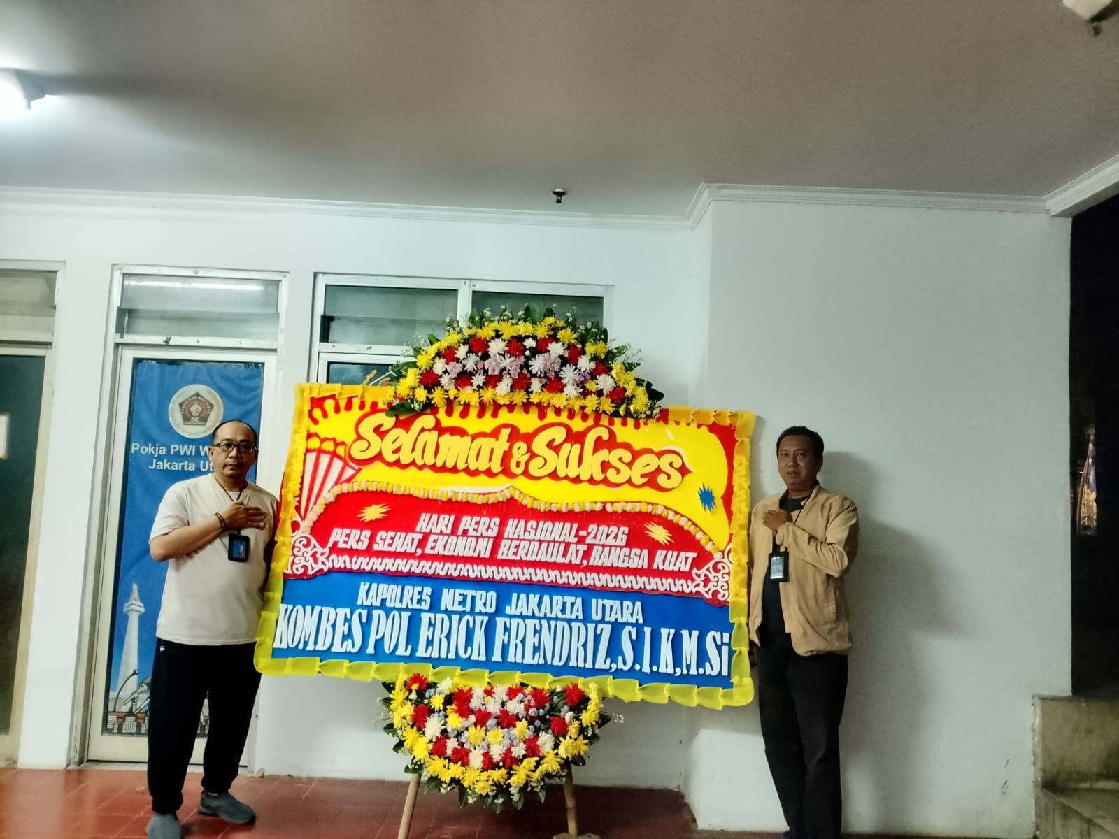 Momentum HPN 2026, Ketua Media Online Polres Metro Jakarta Utara Apresiasi Dukungan Kapolres