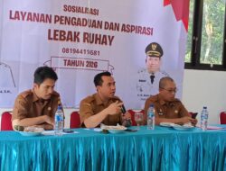 DiskominfoSP Lebak Sosialisasikan Layanan Pengaduan dan Aspirasi Lebak RUHAY