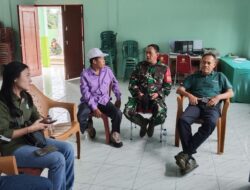 Babinsa Koramil 420-08/Tabir, Laksanakan Komsos Bersama Para aparatur desa di Desa Rawa Jaya, Kecamatan Tabir Selatan 