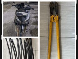 Dua Pelaku Pencurian Kabel di Kecamatan Linge Diamankan Polres Aceh Tengah
