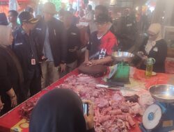 Wabup H A Khafidh Bersama Satgas Saber Pantau Harga Pasar Stok Kebutuhan Pangan Jelang Ramadhan 1447 dan Idul Fitri Cukup