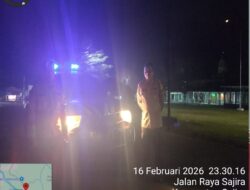 Polsek Sajira Polres Lebak Gepar patroli Malam Ciptakan Rasa Aman nyaman dan Kondusif Bagi Masyarakat