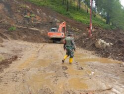 Longsor Kembali Terjadi di Takengon, Akses Jalan Kebayakan–Bintang Lumpuh Sementara