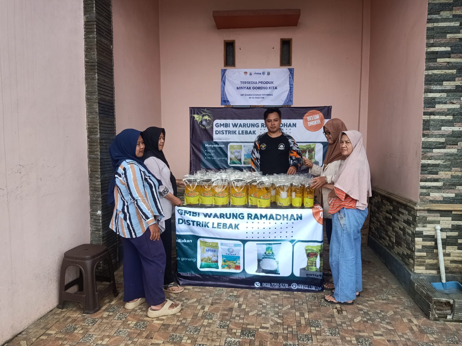 Launching ,Warung Ramadhan GMBI Distrik Lebak di Buka.
