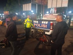Patroli Ramadhan Antisipasi Guantibmas dan Aksi Balap Liar Polres Aceh Tengah Amankan 2 Sepeda Motor Drag