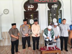 Kapolres Sarolangun Bersama Unsur Pemerintah Daerah Dampingi Gubernur Jambi pada Safari Ramadhan 1447 H di Batang Asai