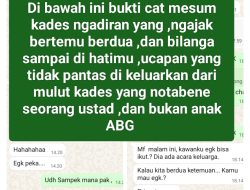 Di duga Kades Ngadiran di Panggil camat Tidak Mengakui, Saksi Yang Punya Bukti Mintak di konfrontir Biar Terbuka dan Jelas Semua 