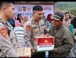Pulihkan Senyum di Tengah Duka, Mahasiswa STIK-PTIK dan Polres Bener Meriah Hadir di Pengungsian Uning Mas