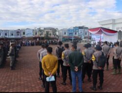 Polri, TNI dan ASN Bersatu, Gaungkan Gerakan Indonesia ASRI di Kecamatan Bukit