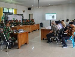 Dandim 0106/Aceh Tengah Pimpin Rapat KDMP di Aula Makodim