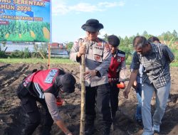 Polres Aceh Tengah Tanam Jagung Serentak Kuartal I 2026, Dukung Swasembada Pangan Nasional