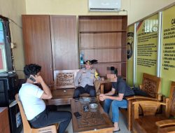 Sigap dalam memberantas kejahatan! Pamapta III Polres Sarolangun Amankan Terduga Pelaku Curat yang Melintas dengan Bus Umum