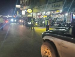 Satlantas Polres Aceh Tengah Lakukan Pengamanan Arus Lalu Lintas di Pusat Perbelanjaan dan SPBU