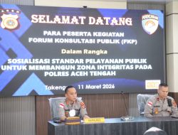 Polres Aceh Tengah Gelar Forum Konsultasi Publik untuk Perkuat Pelayanan dan Zona Integritas