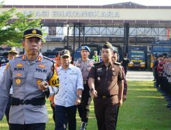 Pastikan Keamanan Idul Fitri, Wabup A. Khafidh Hadiri Apel Gelar Pasukan Operasi Ketupat 2026