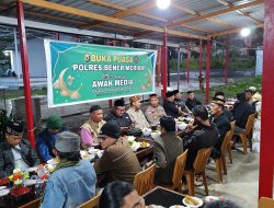 Polres Bener Meriah Pererat Sinergitas dengan Awak Media Melalui Buka Puasa Bersama