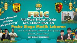 Wujud Bhakti Mitra,DPC FRIC Lebak Buka 2 POS PAM Arus Mudik di Baksel dan Kota Rangkasbitung