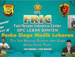 Wujud Bhakti Mitra,DPC FRIC Lebak Buka 2 POS PAM Arus Mudik di Baksel dan Kota Rangkasbitung