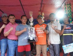 Yazid dan Dharma CS Rajai Sungai Ulak, Wabup A. Khafidh Resmi Tutup Kejuaraan Pacu Perahu