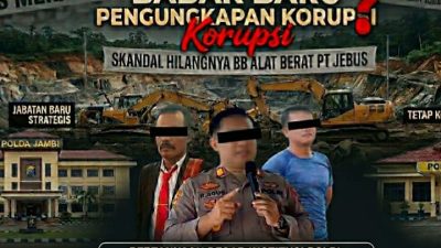 Marwah Polres Merangin Dipertaruhkan : Publik Tagih Transparansi Sanksi Eks Kasat Reskrim dan Kapolsek Terkait Hilangnya BB Tambang !!