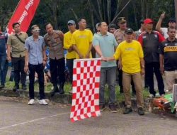 Bupati M. Syukur Buka Balap Motor Bupati Merangin Cup Kejurprov IMI Jambi