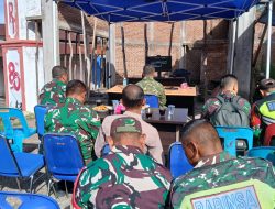 Dandim 0106/Aceh Tengah Laksanakan Video Conference Dengan Wapang TNI