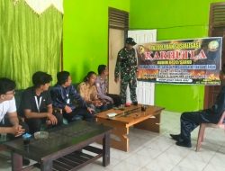 Babinsa Koramil 420-09/Bangko Gencarkan Sosialisasi Karhutla dan Patroli Bersama Warga