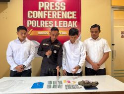 Edarkan Tramadol dan Hexymer Tanpa Izin Edar, Sat Resnarkoba Polres Lebak berhasil Amankan Dua Pelaku
