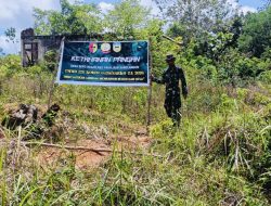 Satgas TMMD ke 128 Kodim 0420/Sarko Siapkan Lahan Ketahanan Pangan Bagi Warga Desa Seko Besar 