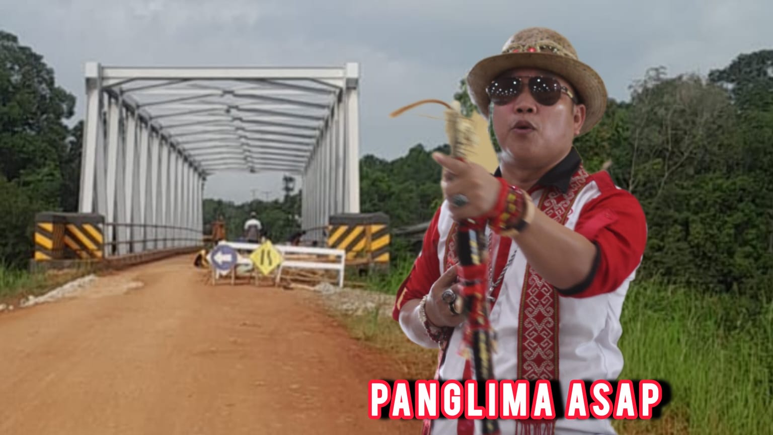 Rp233 Miliar Ludes, Jalan Perbatasan Masih Babak Belur: Panglima Asap Sentil BPJN Kalbar