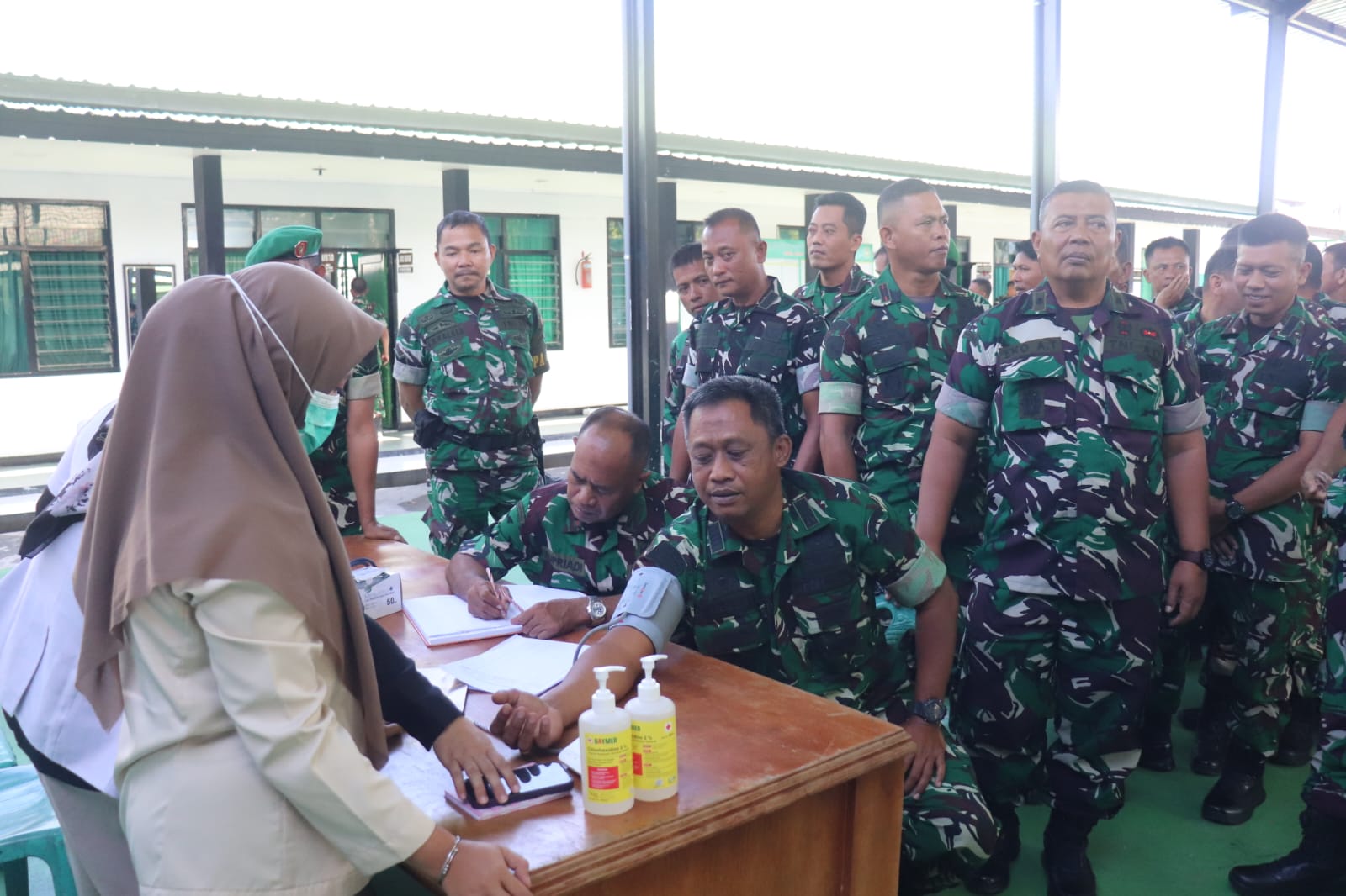 Kodim 0106/Aceh Tengah Gelar Penyuluhan Kesehatan dan Pemeriksaan EKG