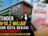 Tender Rp10,2 Miliar GOR Kota Bekasi Disorot, Indikasi “Pengondisian” Menguat