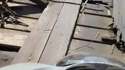 Jembatan Mengkurai Nyaris Ambruk, Publik: Pemkab Sintang Masihkah Ada Hati Untuk Masyarakatnya?