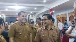 Bupati M. Syukur Senyum Sumringah, H. Bakri Bawa Rombongan Penguasa Infrastruktur Jambi ke Merangin