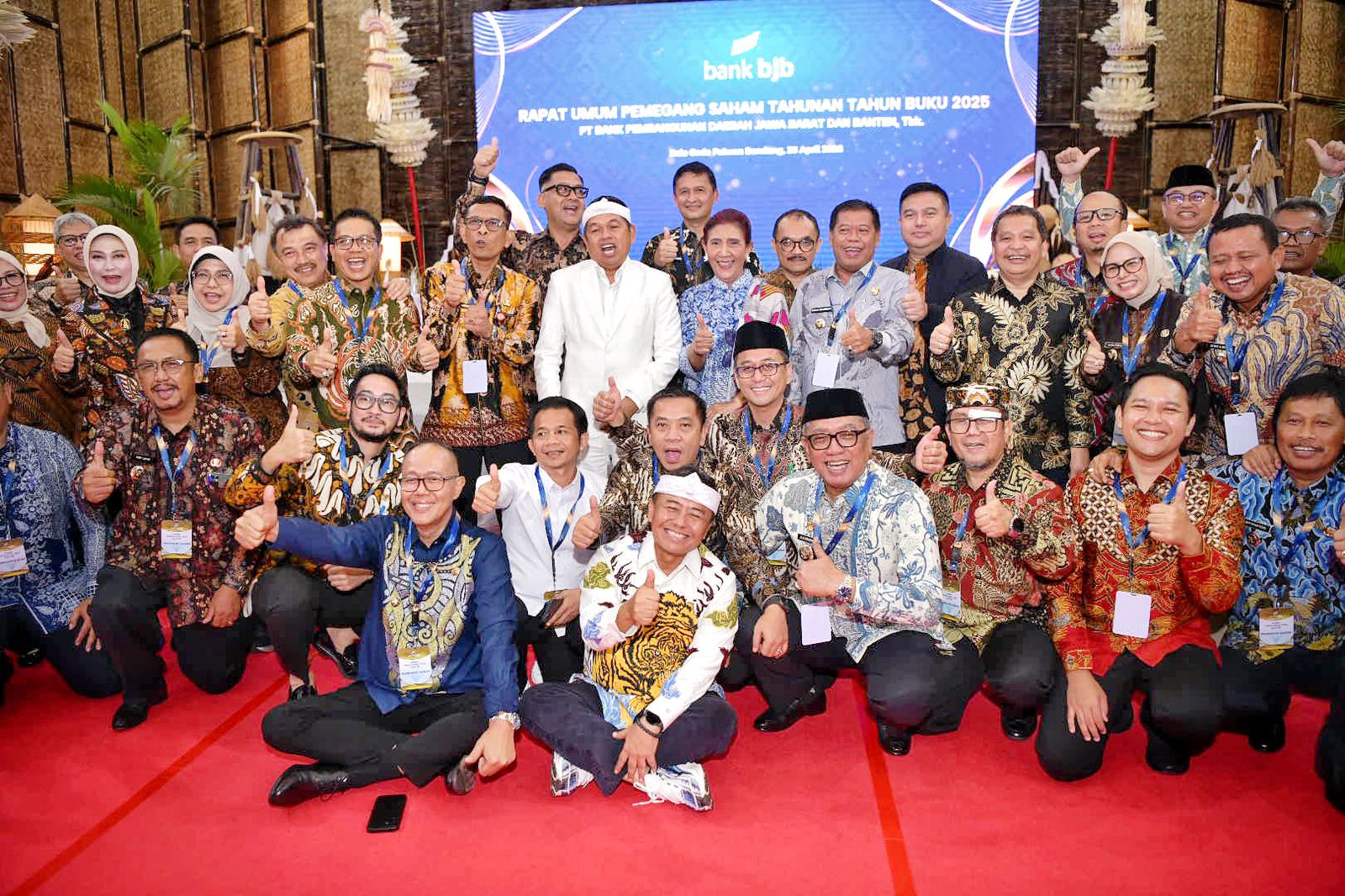 RUPST bjb 2025, KDM Harap Kinerja bjb Lebih Baik di Bawah Komisaris dan Direksi Baru*