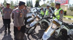 Kapolres Bener Meriah Cek Kesiapan Dalmas dan Kendaraan Dinas Jelang Pengamanan May Day 2026