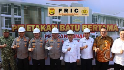 Kapolda Metro Jaya,Meletakan Batu Pertama Pembangunan Mako Polres Metro Depok