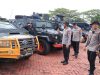 Polda Aceh Simulasikan Sispamkota, Tegaskan Pelayanan Humanis Jelang May Day 2026