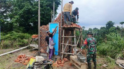 Progres MCK TMMD ke-128 Kodim 0420/Sarko Terus Dikebut, Warga Seko Besar Segera Nikmati Fasilitas Layak