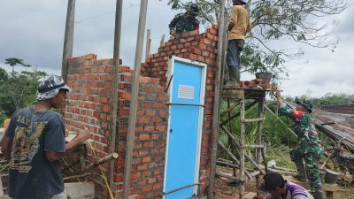 Progres MCK TMMD ke-128 Kodim 0420/Sarko Terus Dikebut, Warga Seko Besar Segera Nikmati Fasilitas Layak