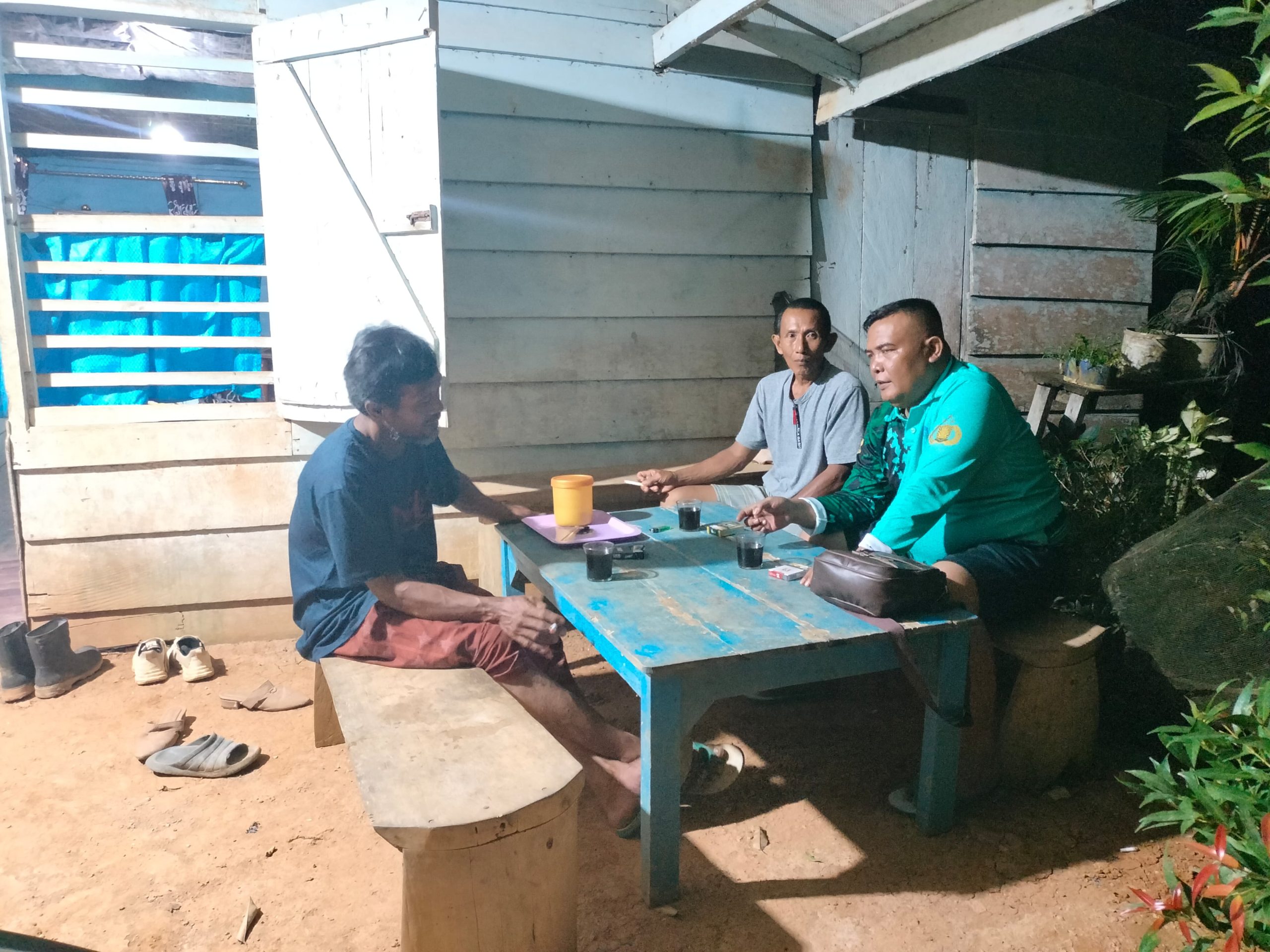 Bukan Saja Kerja Fisik, Satgas TMMD ke 128 Kodim 0420/Sarko Juga Aktif Beranjangsana