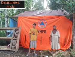 Rumah Sayuti Roboh kini tempati Tenda Darurat, Forwatu Banten ajak seluruh Donatur Bergerak membantu