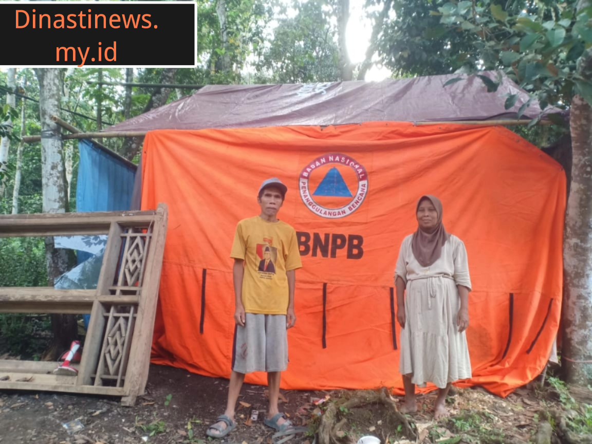 Rumah Sayuti Roboh kini tempati Tenda Darurat, Forwatu Banten ajak seluruh Donatur Bergerak membantu