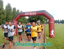 Jaga Kesiapan Fisik Prajurit, Personel Kodim 0808/Blitar Gelar Garjas Periodik I