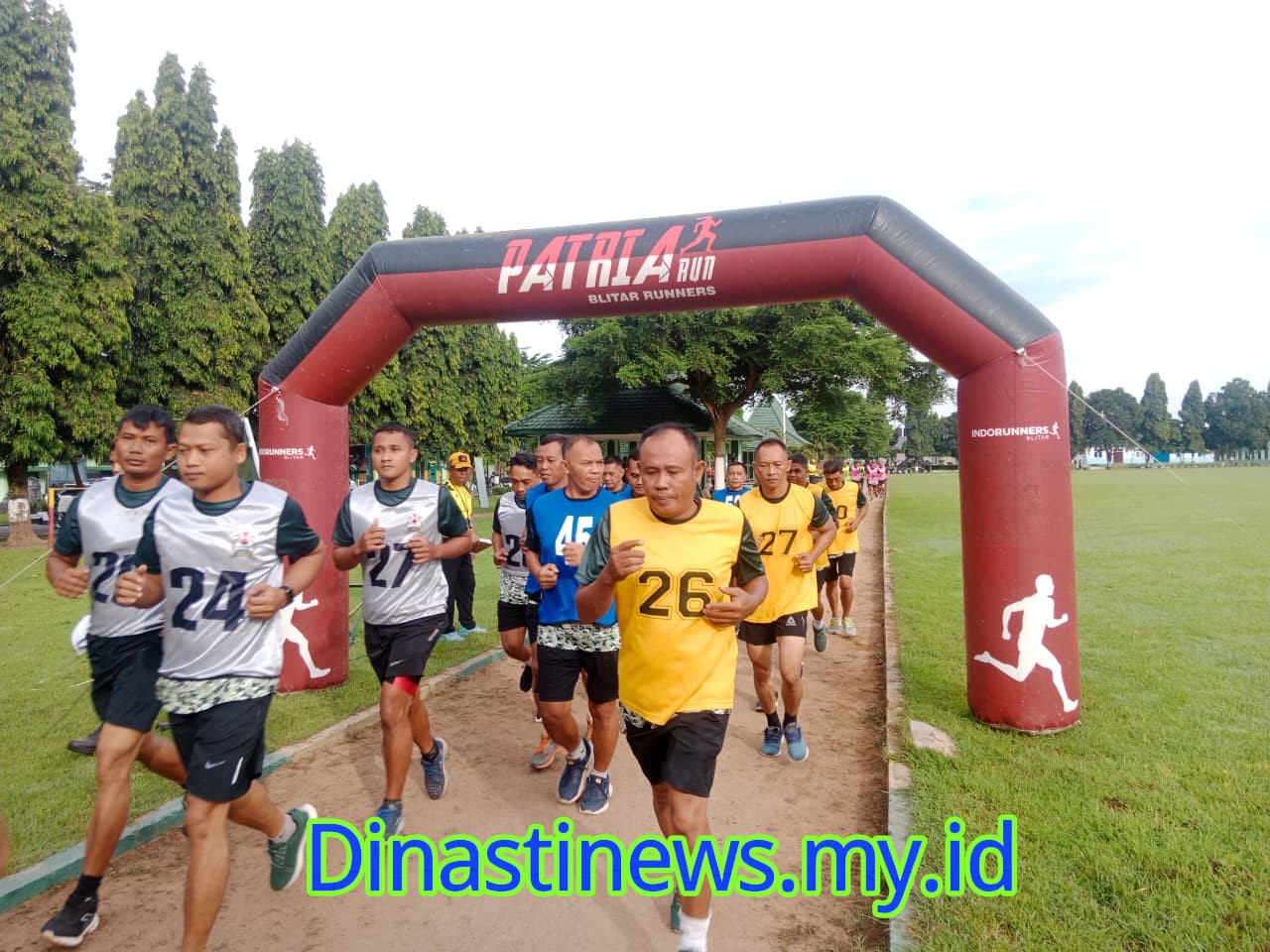 Jaga Kesiapan Fisik Prajurit, Personel Kodim 0808/Blitar Gelar Garjas Periodik I