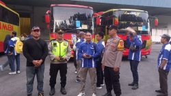 Ribuan Buruh Berangkat ke Jakarta, Polda Banten Lakukan Pengamanan