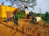 Satgas TMMD ke 128 Kodim 0420/Sarko Siapkan Enam Gorong-gorong Besar di Lokasi Perbaikan Jalan 