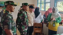 Tim WASEV TMMD Tinjau Tinjau Sunatan Massal Yang Digelar Satgas TMMD ke 128 Kodim 0420/Sarko di Desa Seko Besar 